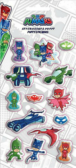 Διακάκης Αυτοκόλλητα Puffy PJ Masks