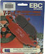 EBC Motorcycle Brake Pads Semi-metallic for DL650 04-012