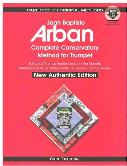 Carl Fischer Arban - Complete Conservatory Method for Trumpet Learning Method for Wind Instruments + CD