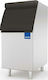 Icematic Αποθήκη Πάγου Χωρητικότητας 168kg 56.9x82x127.1cm