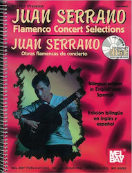 Mel Bay Juan Serrano - Flamenco Concert Selections Παρτιτούρα για Κιθάρα + CD