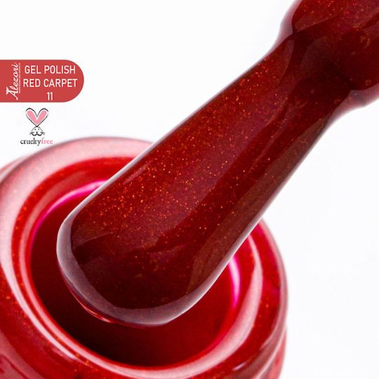Alezori Classic Semi-Permanent Nail Polish 512 Wine Red 15ml 1pcs