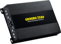 Ground Zero Car Audio Amplifier Gzia 4 Channels (A/B Class)