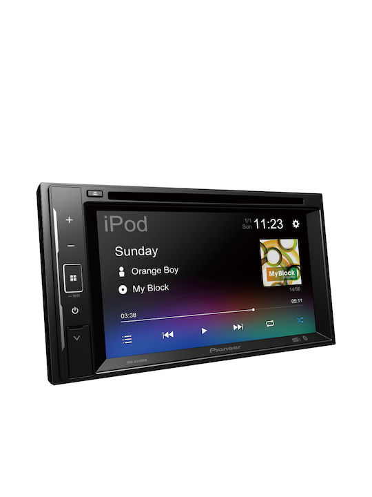 Pioneer Sistem Audio Auto 2DIN (Bluetooth/USB/AUX/WiFi/GPS/Apple-Carplay/Partitură) cu Ecran Tactil 6.2"