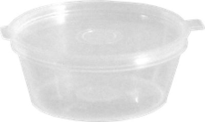 Disposable Plastic PP Tableware for Sauce 70ml Transparent 200pcs Σωσάκι