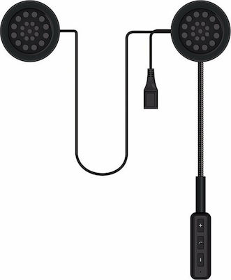 Andowl Headphones with Microphone Motorcycle Intercom