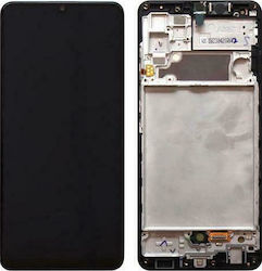 Samsung Οθόνη με Πλαίσιο για Galaxy A32 4G (Μαύρο)