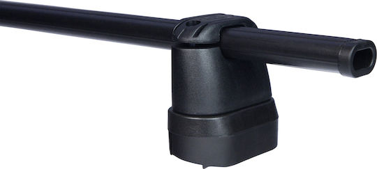 Cam Car Roof Bars Metallic 112cm for Ford C-Max Mazda 3 5D Set with Roof Rack Legs Black