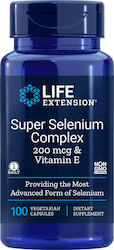 Life Extension Super Selenium Complex 200mcg & Vitamin E 100 φυτικές κάψουλες Life Extension Super Selenium Complex 200mcg & Vitamin E 100 φυτικές κάψουλες