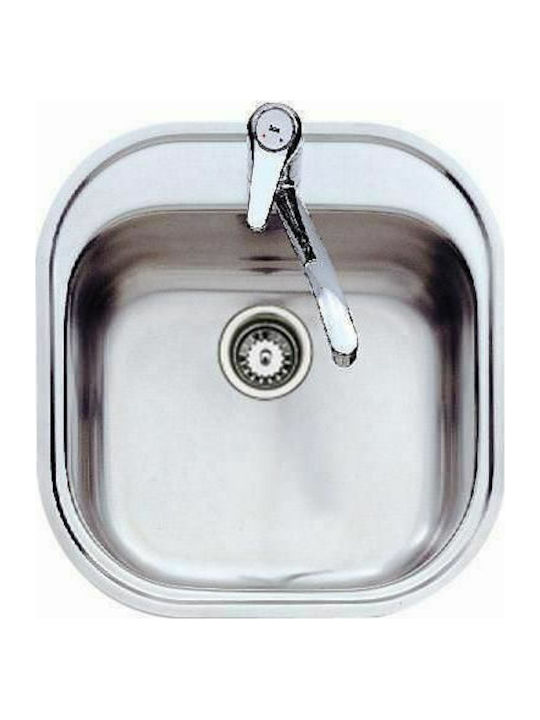 Teka Stylo 1C Ένθετος Νεροχύτης Inox Σαγρέ Μ46....