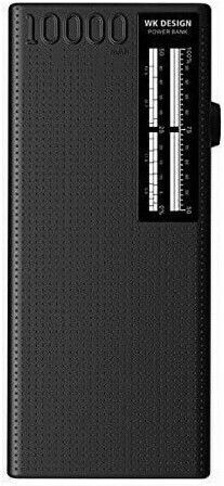 WK WP-056 Power Bank 10000mAh cu 2 Porturi USB-A Negru