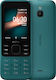 Nokia 6300 4G Dual SIM (4GB) Κινητό με Κουμπιά Cyan Green