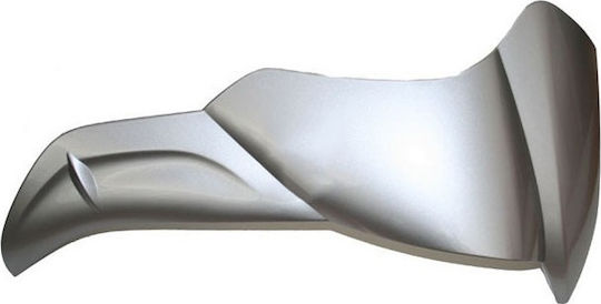 Yamaha Εξωτερική Δεξιά Ποδιά Μοτοσυκλέτας για Yamaha Crypton R 115 115 Ασημί