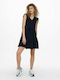 Only Summer Mini Dress with Ruffle Night Sky