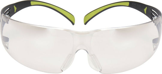 3M SecureFit SF400 Ochelari de Protecție pentru Muncă cu Transparenți Lentile Reflectori 1buc