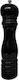 Max Home PM-029 Manual Wooden Pepper Mill 27cm Black