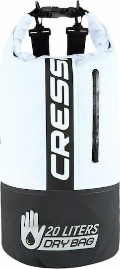 CressiSub Premium Trockentasche Umhängetasche 20lt Weiß