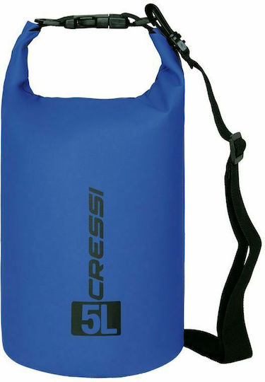 CressiSub Dry Shoulder Bag 5lt Blue