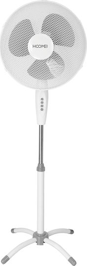 Hoomei Pedestal Fan 45W Fan Diameter 40cm White