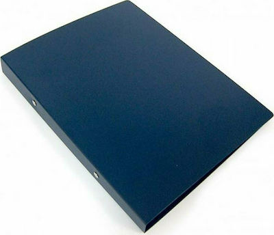 Skag Clipboard with 4 Rings for Paper A4 Blue 1pcs