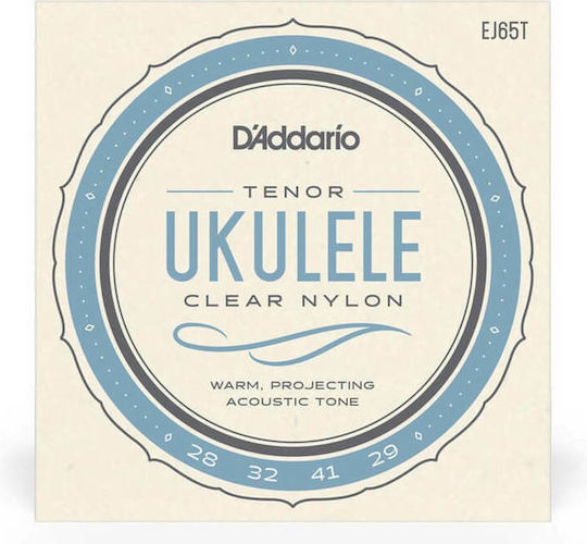 Daddario Set of Nylon Strings for Ukulele Tenor Ukulele Nylon 28 - 41"