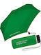 Benetton Ομπρέλα Βροχής Σπαστή Πράσινη
