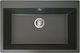 Duralit KZ075 KZ075-420 Drop-In Sink Synthetic Granite W76xD50cm Negro Grafito