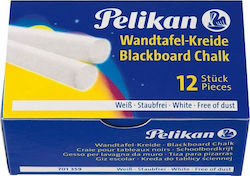 Pelikan Set 12 White Chalk