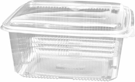 Disposable Plastic PET Tableware for Cold 2000ml Transparent 100pcs