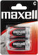 Maxell Цинкови батерии Цинк C 1.5V 2бр