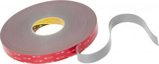 3M Self-Adhesive Foam Double-Sided Tape Gray 12mmx33m 1pcs