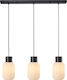 Ravenna Naya 3 Pendant Light Three-Light Rail for Socket E27 White