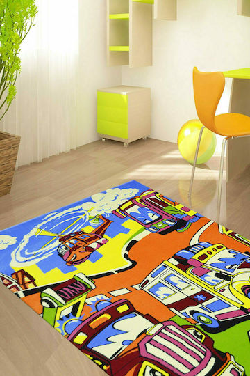Sprintzio 7603 Kinder Teppich Mehrfarbig 133x200cm