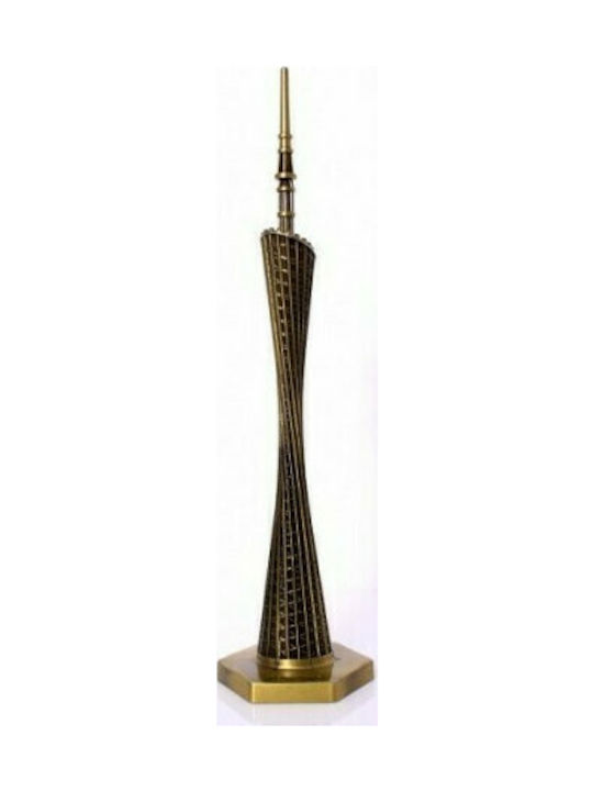 ΜΕΤΑΛΛΙΚΗ ΜΙΝΙΑΤΟΥΡΑ Σουβενίρ CANTON TOWER 13x4x4cm