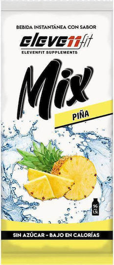 Eleven Fit Mix Energy Drink Ανανά σε Σκόνη με Ανθρακικό, Χωρίς Ζάχαρη 9gr