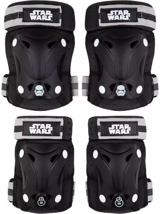 Seven Star Wars Children's Protective Gear Set for Rollers Black