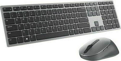 Dell KM7321W Fără fir Set tastatură și mouse Greacă