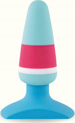Feelztoys Butt Plug Colors No.1 Anal Plug Blue / Pink 9cm
