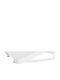 Roca Plastic Toilet Seat White Victoria 42.5cm
