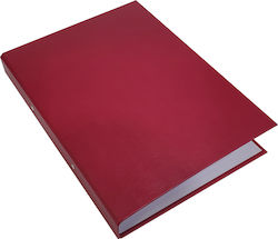 Skag Clipboard with 2 Rings 2/26 for Paper A4 Burgundy 1pcs