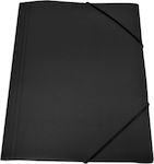 Skag Folder with Rubber Band for Paper A4 Black