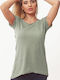 Bodymove Women's T-shirt Khaki