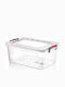 Viosarp Πλαστικό Κουτί Αποθήκευσης με Καπάκι Διάφανο 22x14x10cm