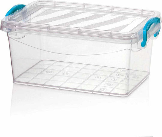 Viosarp Plastic Cutie de Depozitare cu Capac Transparent 32x21x13cm 1buc