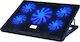 Naxius CP-21 Cooling Pad for Laptop up to 15.6" with 5 Fans and Lighting