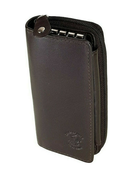 Beverly Hills Polo Club Key Holder Brown