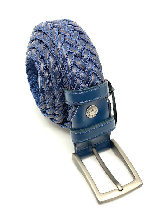 Legend Accessories Ανδρική Ζώνη Δερμάτινη Πλεκτ...