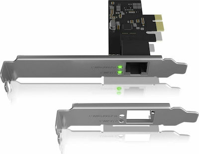 Icy Box Wired Gigabit (2.5Gbps) Ethernet PCI-e Card