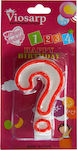 Viosarp Birthday Candle Number in Red Color VC091-10