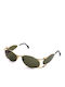 Cazal Sunglasses with Multicolour Metal Frame and Green Lens 997 920